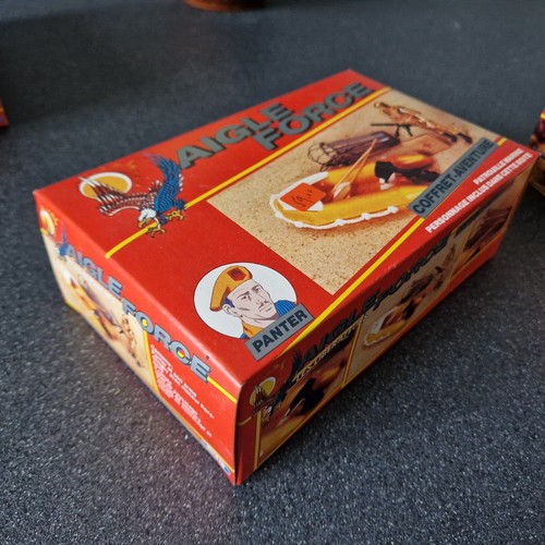 Aigle Force  Mego Idéal  4 Coffrets  : Cheyenne)  + sgt Brown +  Panter + Larsen - Bild 19 von 22