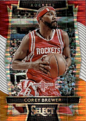 Corey Brewer - 2016-17 Panini Select - Tri-color Prizm #69