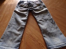 Girls Size 12 Miss Me Embellished Capri Jeans NWT