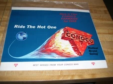 Vintage 1968 Conoco Farmaide Advertising Calendar "Ride The Hot One"