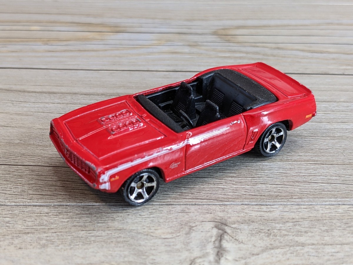 1969 Camaro SS-396 Matchbox 1996 Mattel 1:62 Thailand Missing
