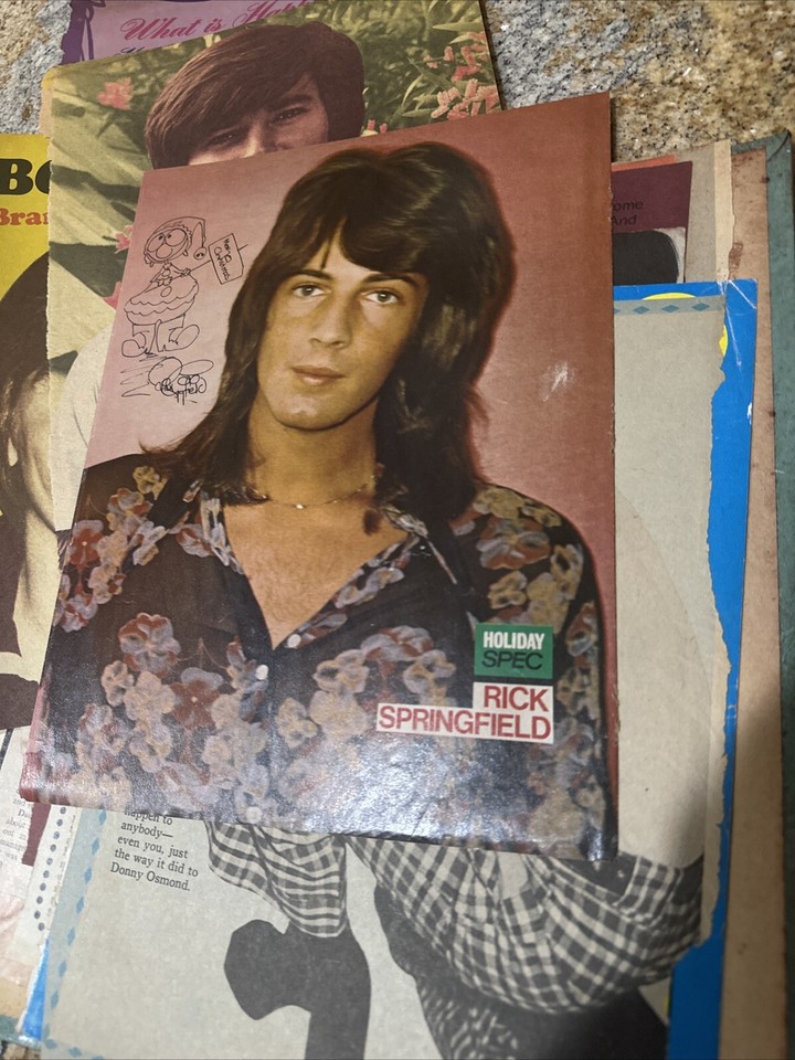 The Osmonds 1970s Fan made Scrapbook! Huge! David Cassidy Jackson 5