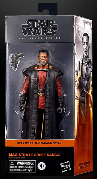 Star Wars Magistrate Greef Karga, Black Series Mandalorian, Sammelfigur, Neu/Ovp-image