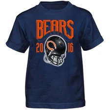 Chicago Bears Outerstuff NFL Boys Navy Blue "Strength of Sched" T-Shirt
