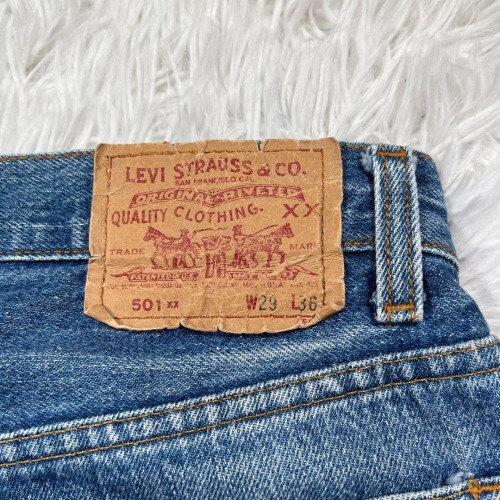 80s Levi's USA made denim 501xx Size W29 Made in Valencia 80s Levi's USA made denim 501xx Size W29 Made in Valencia