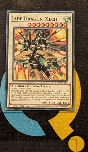 BPRO-EN082 Jade Dragon Mech Super Rare 1st Edition YuGiOh