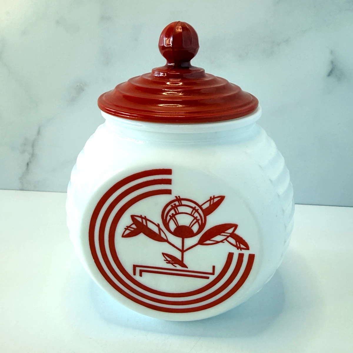 Fire King Grease Jar for sale | eBay