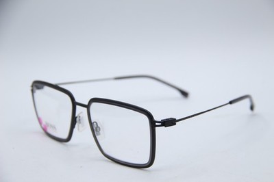 NEW HUGO BOSS 1231 284 BLACK GUNMETAL AUTHENTIC FRAMES EYEGLASSES 56-19