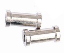 2 Packs 32mm 1/4" to 3/8" inch Female to Female Convertor Threaded Screw Ad...