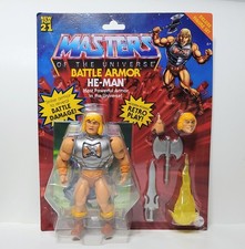 Masters of the Universe Origins BATTLE ARMOR HE-MAN Deluxe Action Figure MOTU