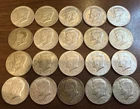 Mixed Lot  40% Silver Kennedy Half Dollar Roll of 20 FREE SHIPPING