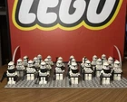 LEGO Star Wars Phase 1 Clone Trooper Army Lot 22 Minifigs + Commanders