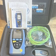 IDEAL Networks NaviTEK IE RJ45 Network Tester Kit Remote ID 01 Case UK PSU