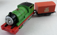 Thomas  Friends Trackmaster Percy Motorized Engine with Mail Van 2013