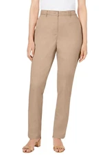 Jessica London Women's Plus Size Petite Stretch Cotton Chino Straight Leg Pant