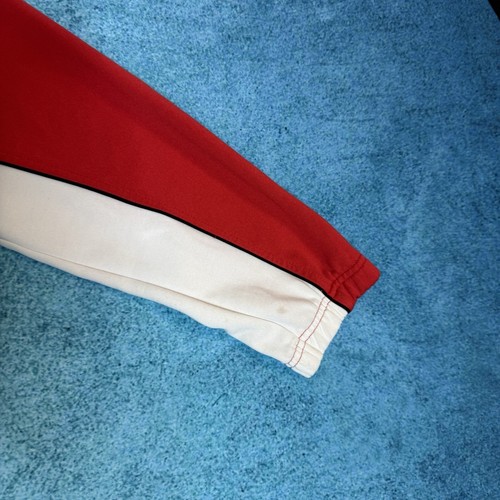 Vintage Puma Valley United Soccer Club Jacket Men’s L Red White Zip Up Training - Picture 9 of 21