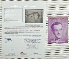 1939 Glenn Miller & Band Members Signed Moonlight Serenade Musical Score