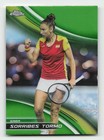 2025 Topps Chrome Tennis Lime Green Refractor Sara Sorribes Tormo #132