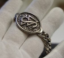 Bracciale Scientology Sterling Vintage 7" 58,7 Grammi Pampillonia .925
