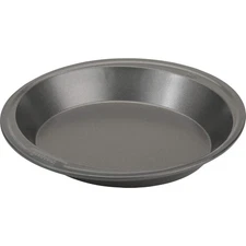 Nonstick Steel Pie Pan 9 Inch Gray Everyday Baking Dish