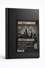 8.3 x 5.8 A5 Sketchbook   100 Sheet SketchMode for Drawing Sketching  Writing