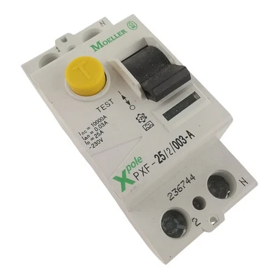 Moeller PXF-25/2/003-A 25A 0,03A Fehlerstromschutzschalter 2-polig FI-Schalter - Bild 1 von 3
