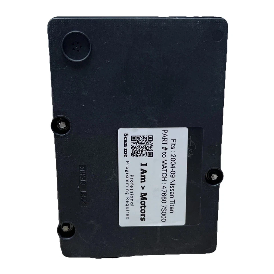 Módulo de bomba de freno ABS reacondicionado 2004-2009 Nissan Titan | 47660 7S000 Foto 3 de 4