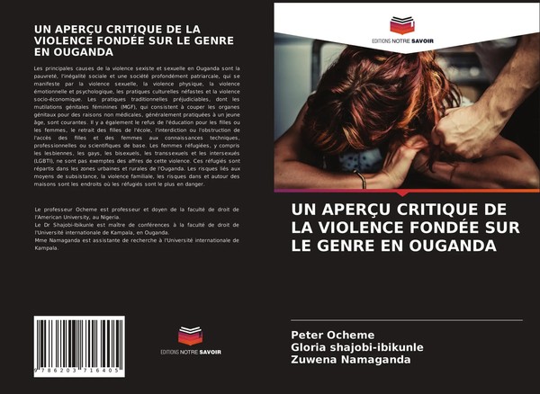 Peter Ocheme (U. A.) | UN AperÇU Critique DE LA Violence FondÉE SUR LE Genre...-image