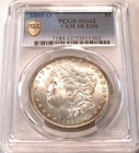 1888 O $1 PCGS MS 62 VAM 1B EDS Early Scarface Die Crack Morgan Silver Dollar BU