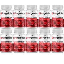 Forgelabs Blood Stabilizer Ultra Potency For Healthy Heart - 10 Bottles