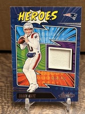 2025 Panini Absolute - Absolute Heroes Memorabilia Drake Maye #AHM-DME /115