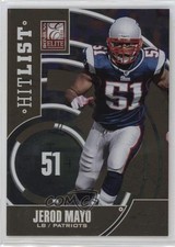 2011 Donruss Elite Hit List Gold 283/999 Jerod Mayo #14 0nr3