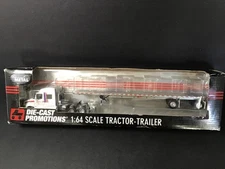 Diecast Boyd Bros International Prostar Semi w/ Flatbed Trailer 1:64 Scale