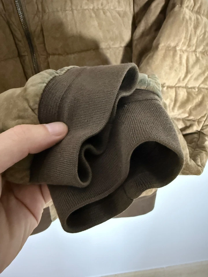 Moncler Jacket Eugene Size 3 (M) Brown Suede - Image 3 of 4