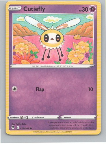 McDonald's Promos 2022 #011/015 Cutiefly Pokemon