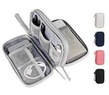 Travel Cable Organizer Bag Pouch Portable Electronic Accessories Carry Case