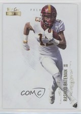2021 Wild Card Nationals Promo Pack Matte White Rashod Bateman Rookie RC ii1. rookie card picture