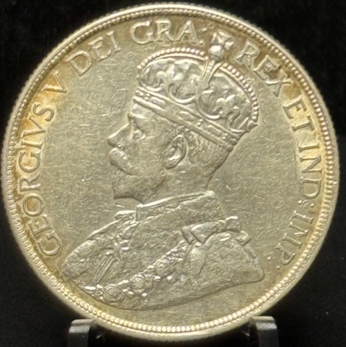 1936 Canada One Dollar S$1 Silver Coin