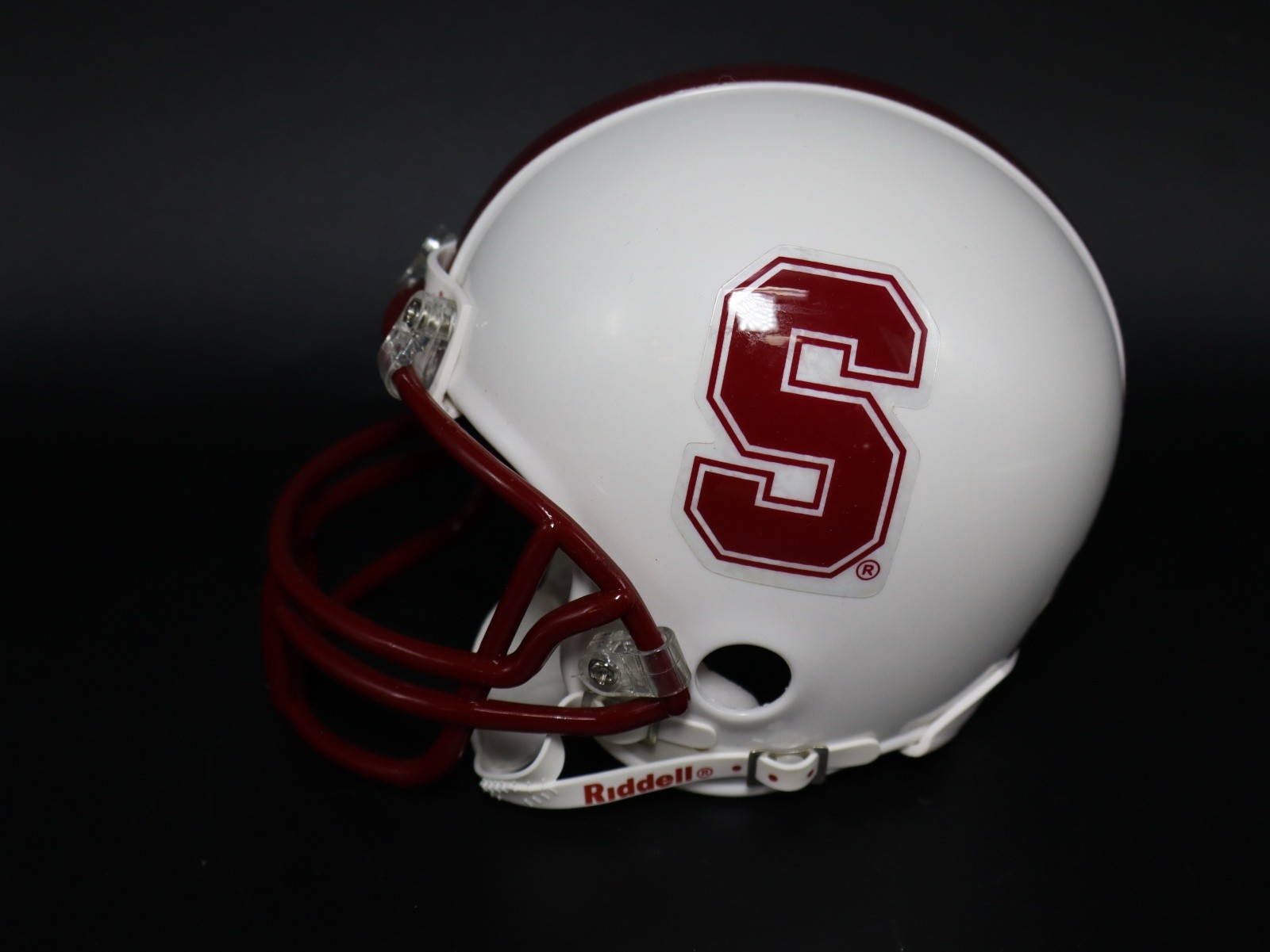 John Elway Stanford Mini Helmet Autograph Auto PSA/DNA AA31860