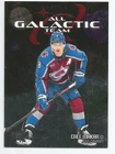 2025-26 SkyBox Metal Universe Cale Makar All Galactic Team Red #'d 54/99 GT-4