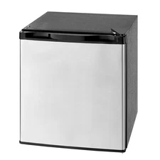 Uimoso Compact Mini Fridge 1.6 Cu.Ft Single Door Small Refrigerator Stainless