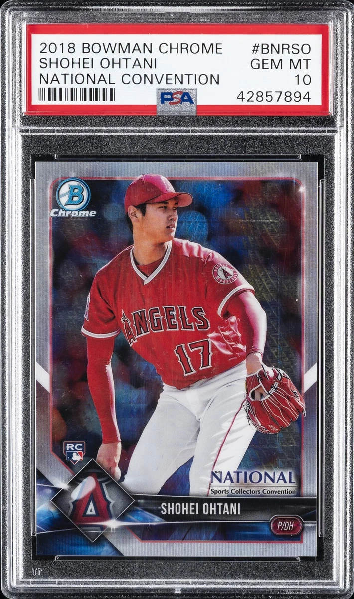 2018 Bowman Chrome National Convention - Shohei Ohtani #BNR-SO for