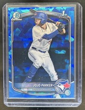 2025 Bowman Draft Sapphire JoJo Parker Chrome 1st Prospect #BDC-8 Blue Jays