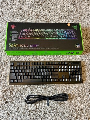 Razer Deathstalker V2 Linear Optical Switch Wired Ultra Slim Gaming Keyboard