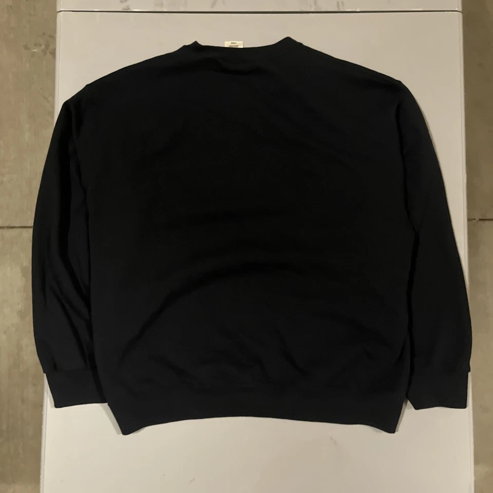 Suéter Fruit of the Loom Vintage Años 90 Ciudad de Nueva York Talla Grande Negro Foto 4 de 4