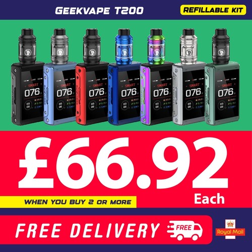 Geekvape T200 (Aegis Touch) Kit 200W Vape Kit | New Arrival | 100 % Authentic