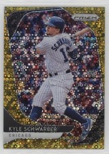 2020 Prizm Tier III Quick Pitch Gold Donut Circle 6/10 Kyle Schwarber #242 1d3a