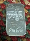 1976 Coca-Cola 75th Anniversary - Columbus GA 1 OZ Silver Art Bar