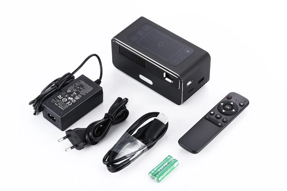 NEWVOCO DLP Wi-Fi Projector Smart Cinema Built-in Video Streaming Apps - Image 2 of 4