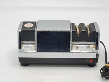 Chefs Choice 110 CHROME Electric Knife Sharpener 3-Stage Diamond Hone *0.0